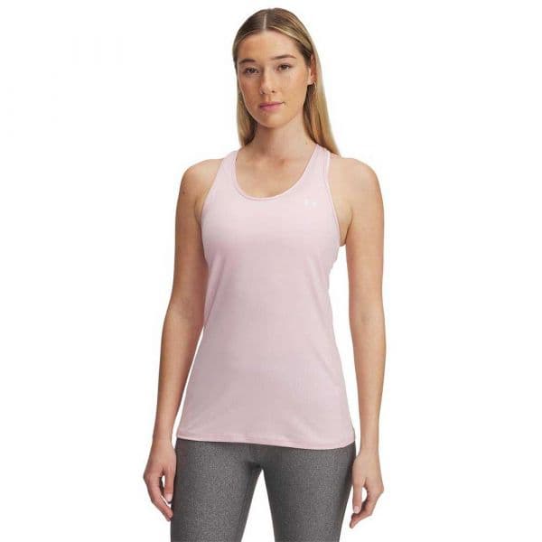 Under Armour Camisola de Alças Tech Mesh Racer Tank 1328962-647 L Branco