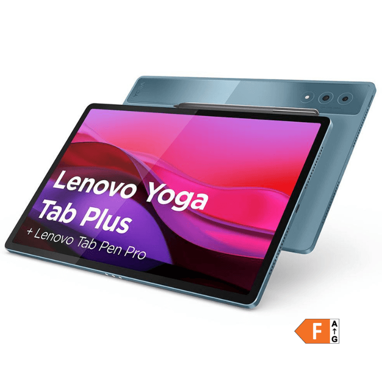 Tablet Lenovo Yoga Tab Plus TB520FU 12.7" 16GB/256GB Wi-Fi Azul - Oferta Capa/Teclado e Pen