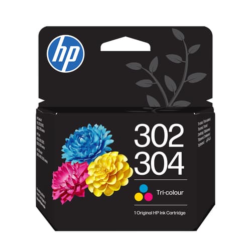 Tinteiro HP Cartucho de Tinta 302/304 Tricolor