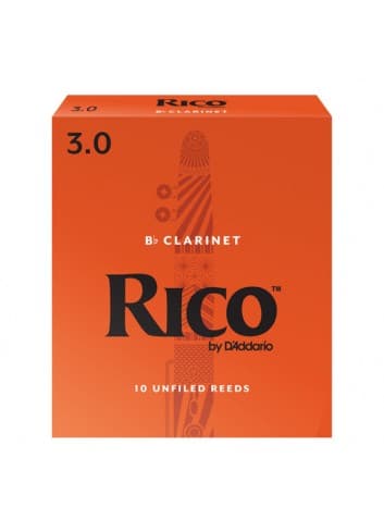 Palhetas para Clarinete Rico 3.0 RCA1020