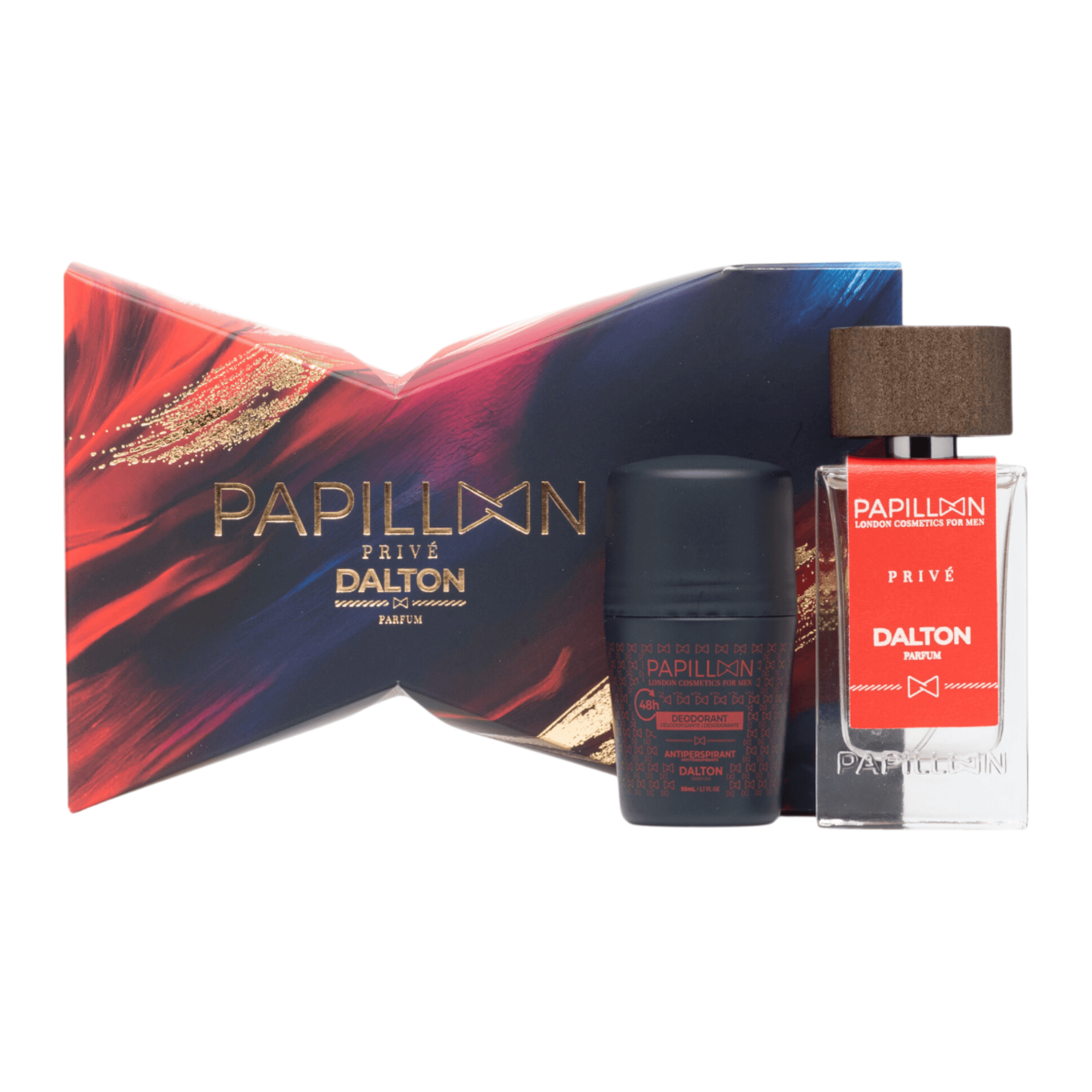 Papillon Privé Dalton Eau de Parfum 50ml + Desodorizante Roll-On 50ml Coffret