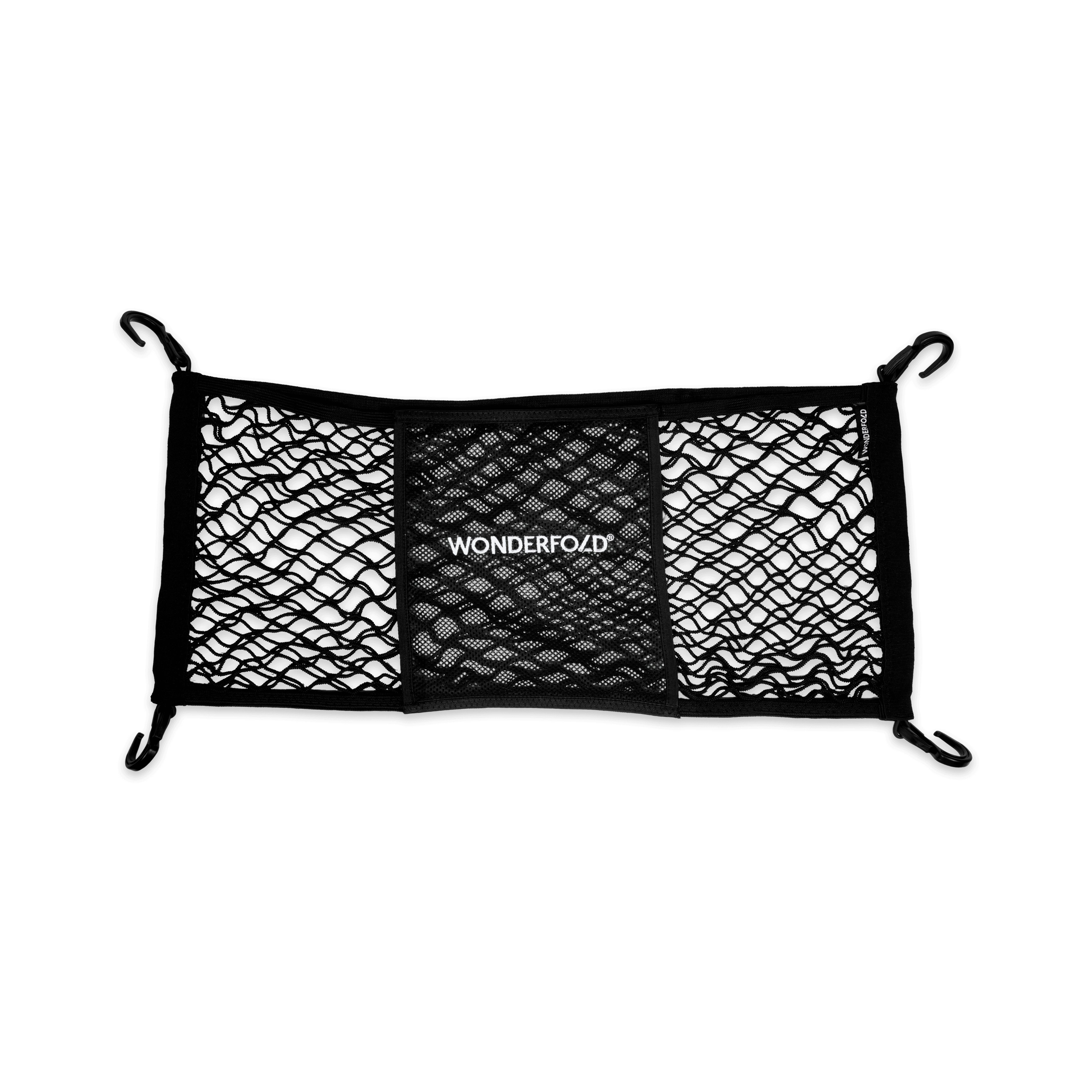 Bolsa de rede WonderNet Cargo (serve em todos os vagões) - novo design - Preta