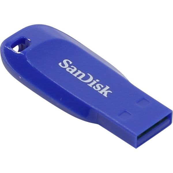 SanDisk 64GB Cruzer Blade USB Blue - SDCZ50C-064G-B35BE