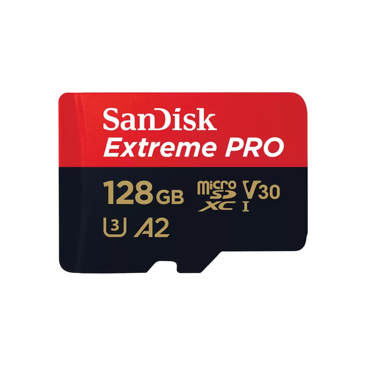 Cartão de Memória microSDXC SanDisk Extreme PRO 128GB (200MB/s) UHS-I, U3, V30, A2 + Adaptador SD