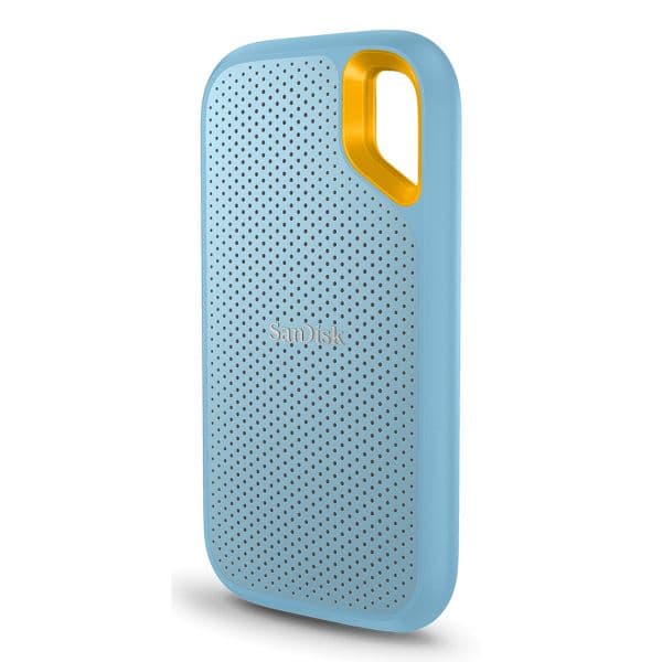 Disco Externo SSD SanDisk 2TB Extreme Portable V2 USB 3.2 Gen 2 Cifrado Azul
