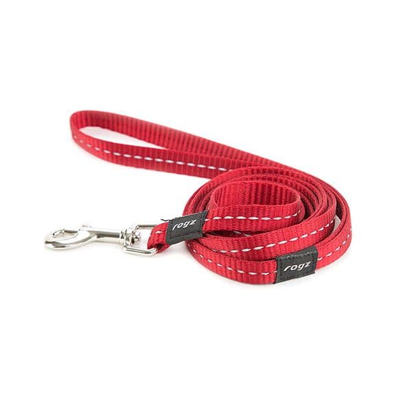 Rogz Trela Costura Reflectante Red XL