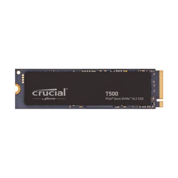 SSD Crucial Interno T500 500GB PCIe Gen4 NVMe M.2 - CT500T500SSD8