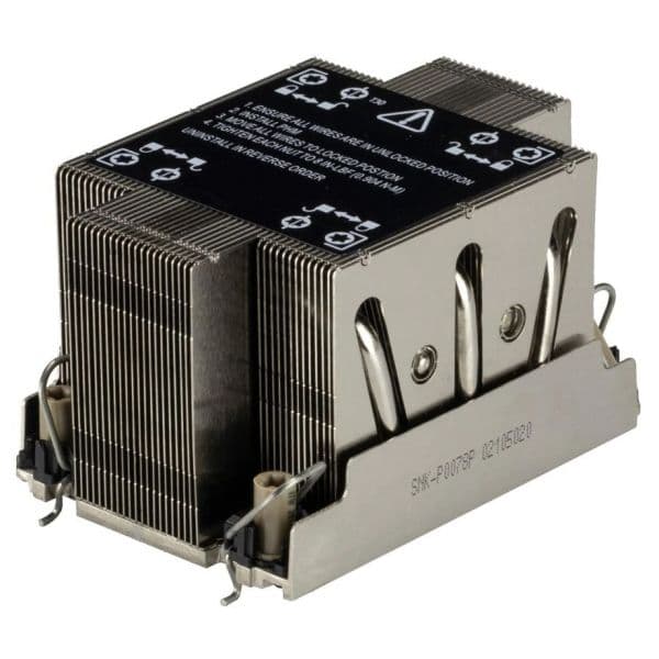 Supermicro SNK-P0078P Heatsink 2U Black FCLGA4189