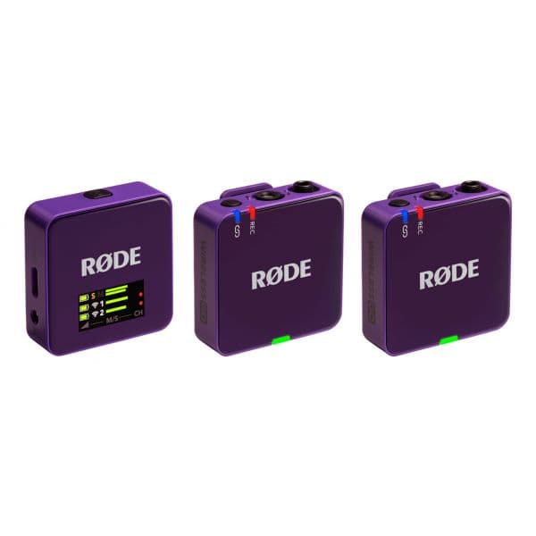 Rode Microfone Sem Fios GO III Purple (Gen 3)
