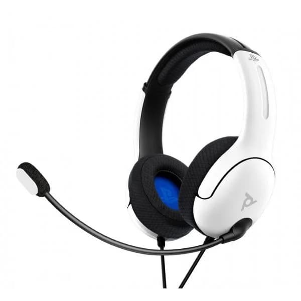 PDP Auscultadores Com Fio LVL40 Branco PS5