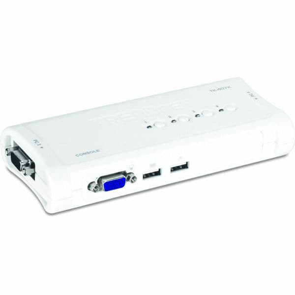 Trendnet TK-407K Switch KVM 4 Portas