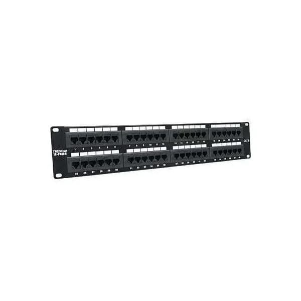 Trendnet Patch Panel 48 portas Cat.6 Altura 2U