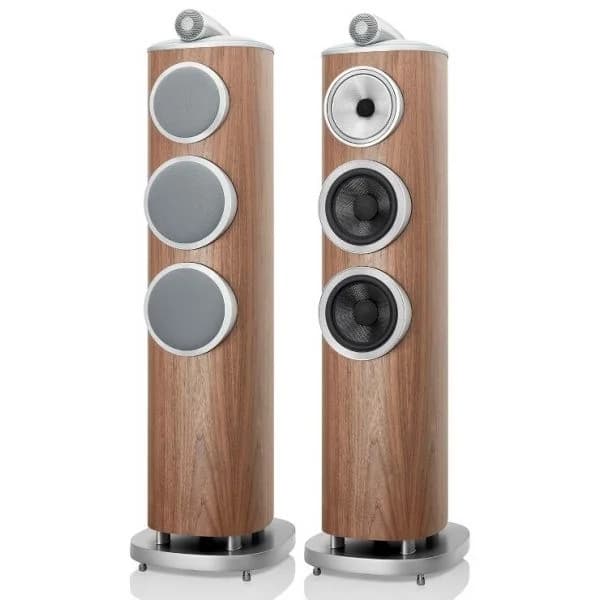 B&w Colunas 804 D4 ( Par, Satin Walnut )