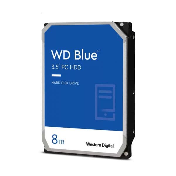 Western Digital 8TB Blue 3.5" 7200RPM SATA III - WD80EAAZ