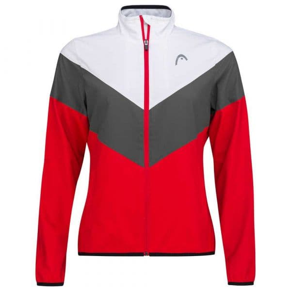 Head Racket Club 22 Jacket Vermelho S Mulher