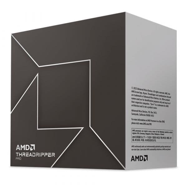 AMD Ryzen Threadripper PRO 7975WX Zen 4 4.0GHz c/ Turbo 5.3GHz 162MB Cache SktsTR5