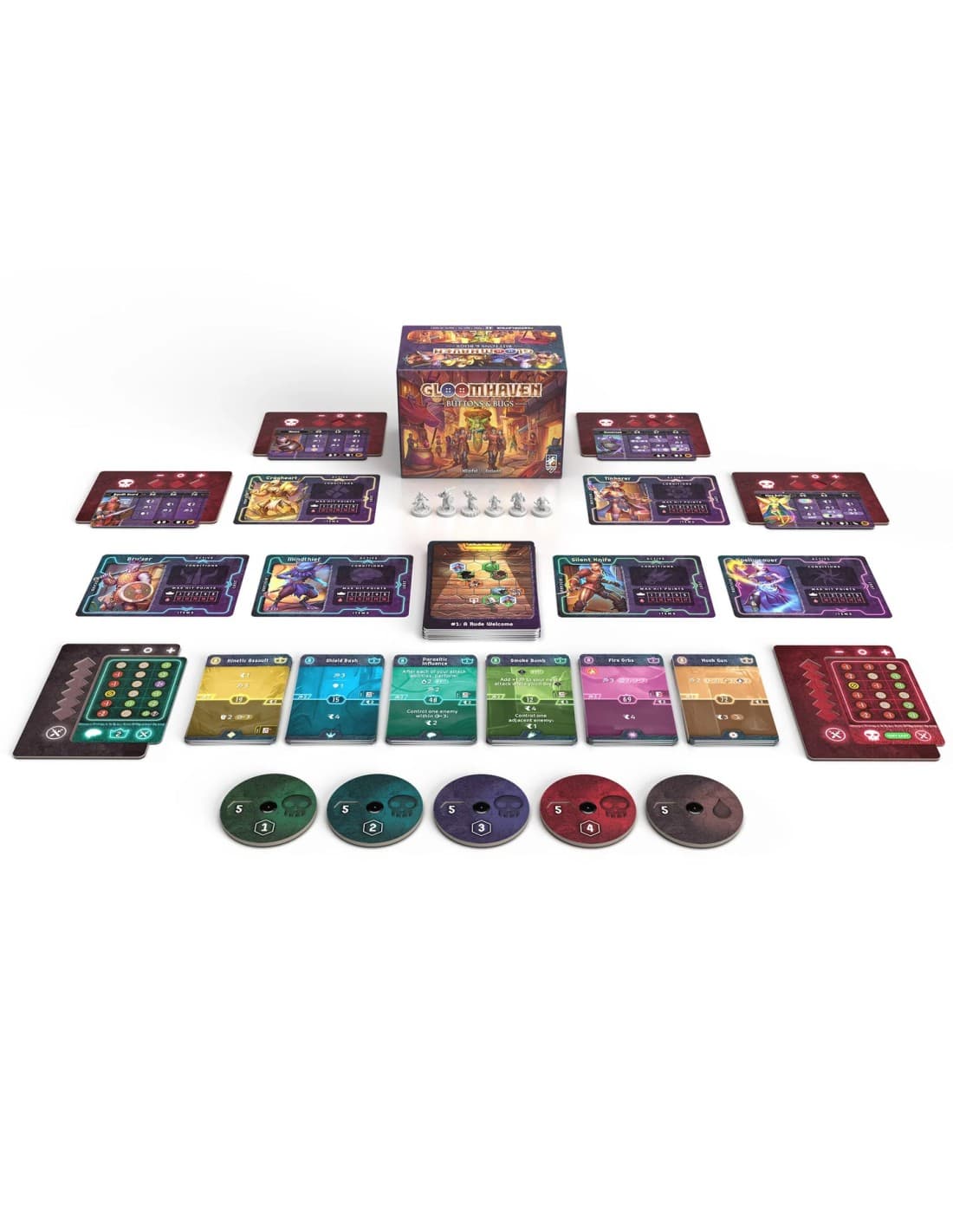 Gloomhaven: Buttons &amp; Bugs