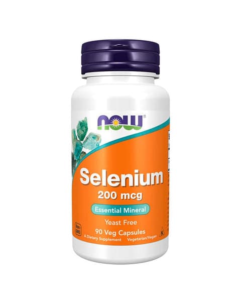 Now Selenium 200mcg 90 Cápsulas
