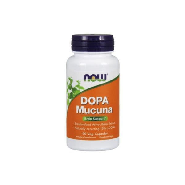 Now DOPA Mucuna 90 Cápsulas
