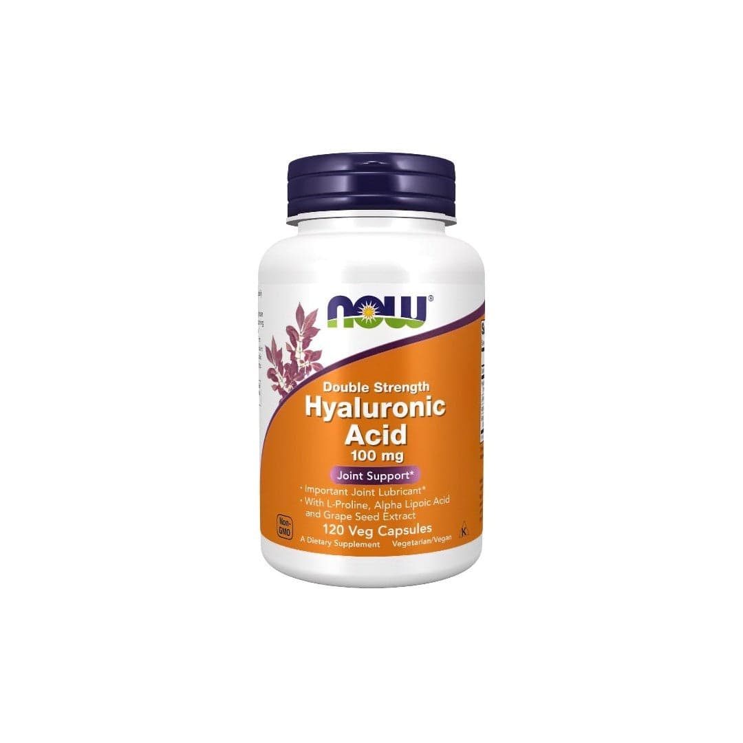 Hyaluronic Acid, Double Strength 100 mg 120 Veg Capsules