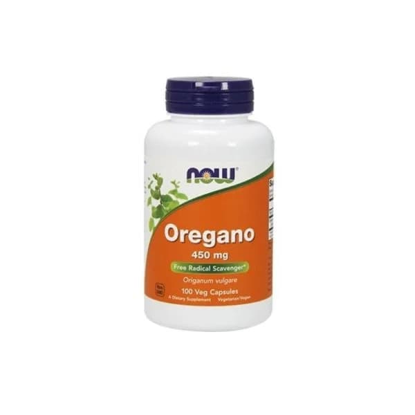 Now Oregano 450mg 100 Cápsulas
