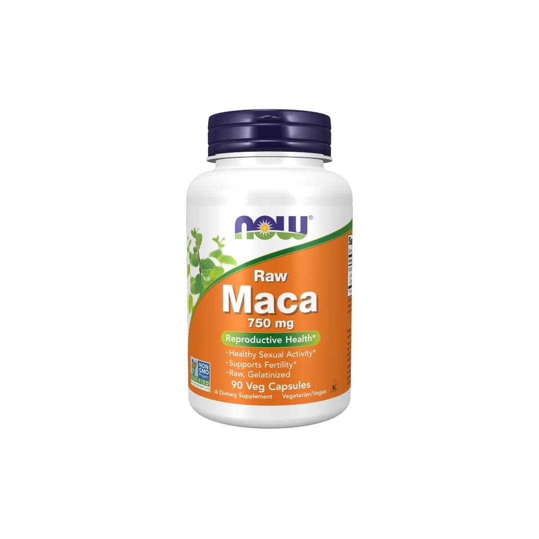 Maca 750 mg Raw (6:1 Concentrate) 90 Veg Capsules