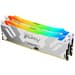 Memória RAM Kingston 64GB (2x32GB) FURY Renegade RGB DDR5-6400 CL32 288-Pin White