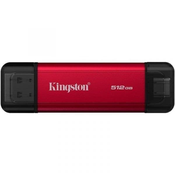 Disco Externo SSD Disco Duro Kingston Dual USB-A/C 512GB 1050MB/s Ultra Compacto