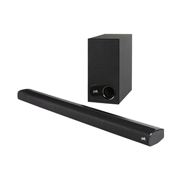 Soundbar Polk Signa S2 e Subwoofer 2.1 Sem Fios para Televisão