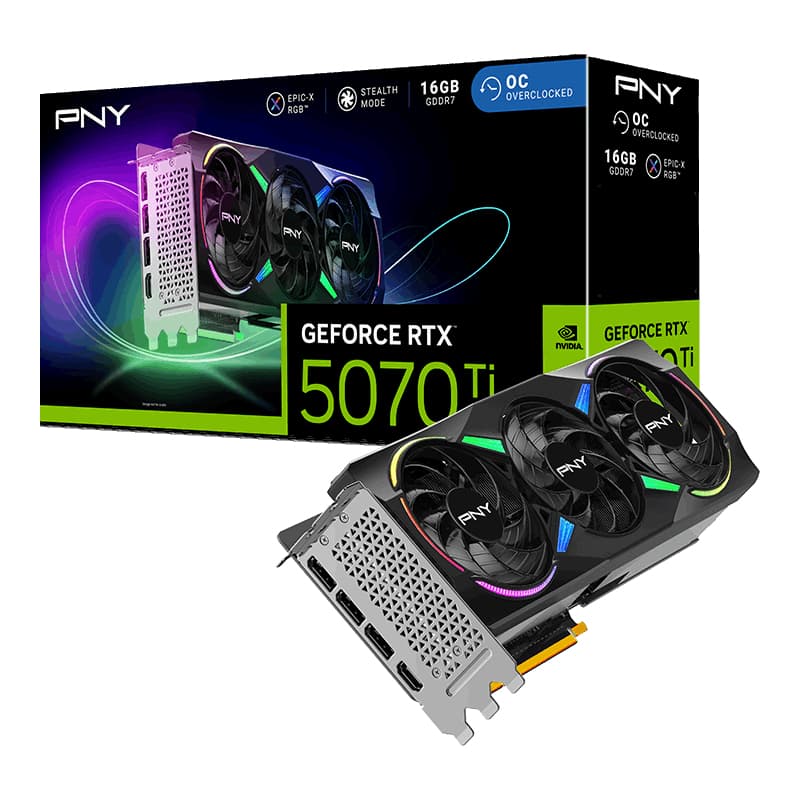 RTX 5070TI 16GB PNY Gaming Triple Fan ARGB