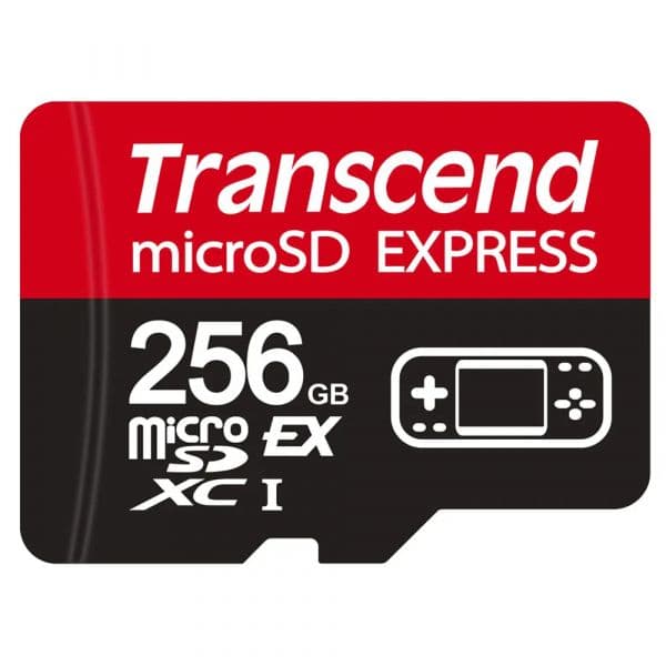 Transcend 256GB mSD EXPRESS USD710S SD7.1 PCIe Gen3 x1 NVMe 1.3 UHS-I U3 V30 A1