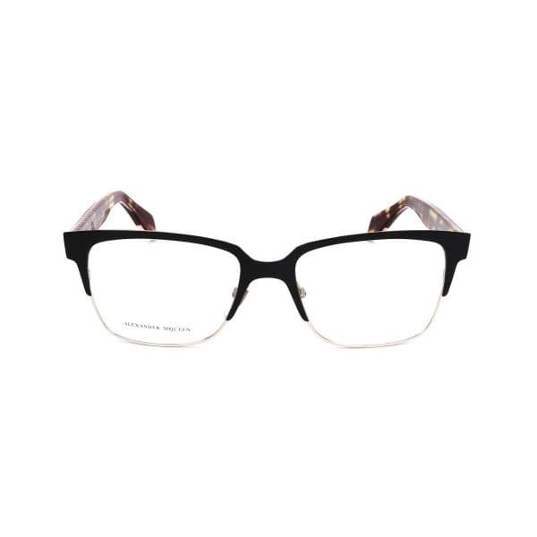 Alexander Mcqueen Armação de Óculos Feminino - AMQ-4257-8SM Preto