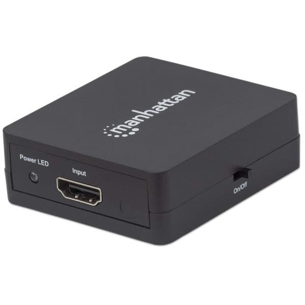 Manhattan 207652 Multiplicador de Vídeo HDMI 1080p 2 Portas USB Preto
