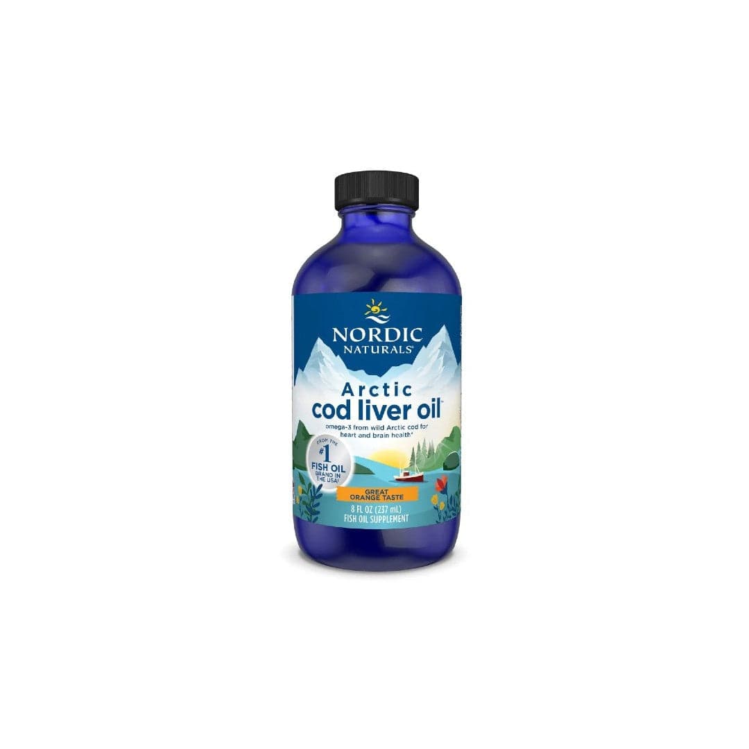 Arctic Cod Liver Oil 8 fl oz (237 ml) Orange Taste
