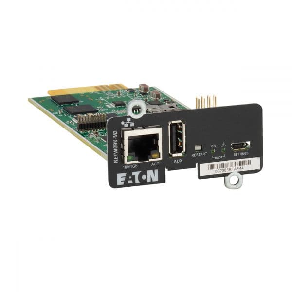 Eaton NETWORK-M3 Placa de Rede Gigabit Mini-Slot-3 para UPS