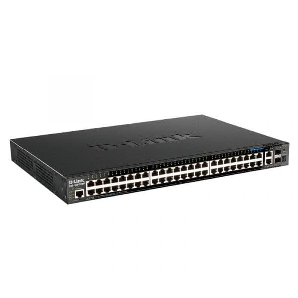 D-Link Switch 44 PORTS GE POE + 4 PORTS 2.5 GE POE + 2 10 GE PORTS + 2 SFP+ SMAR