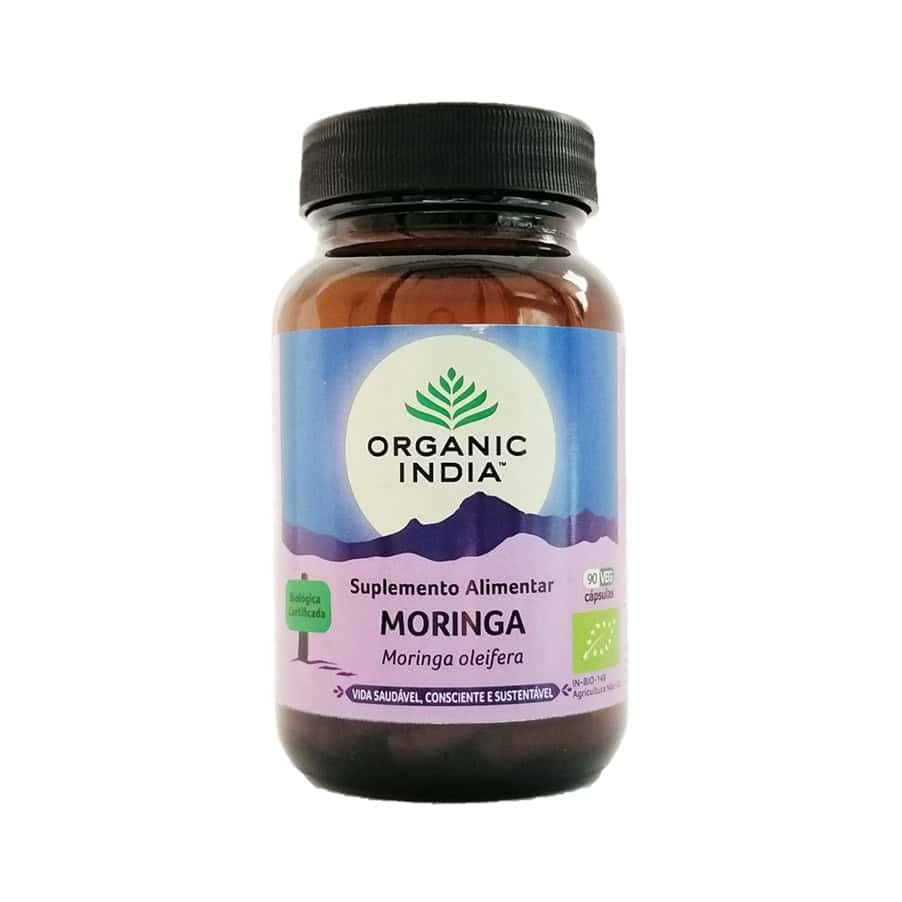 Organic India Moringa 90 Cápsulas