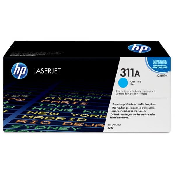 Tinteiro HP 311A Cyan Q2681A
