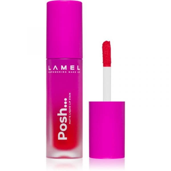 Lamel Posh Matte Liquid Lip Stain Batom Líquido de Longa Duração Tom 406 4 g