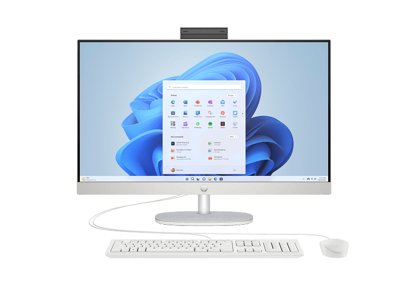 HP 27-cr1071ng CU7 155U/16GB/512SSD/W11 Home white