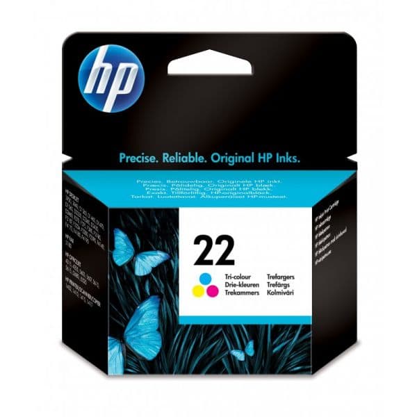 Tinteiro HP 22 C9352AE Tri-Colour