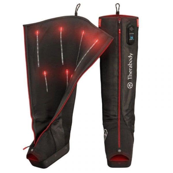 Therabody JetBoots Por Plus S  Sem Fios LED Infravermelhos Preto