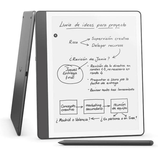 Leitor E-book Amazon Kindle Scribe 2024 Paperwhite 16 GB + Lápis Premium Cinzento