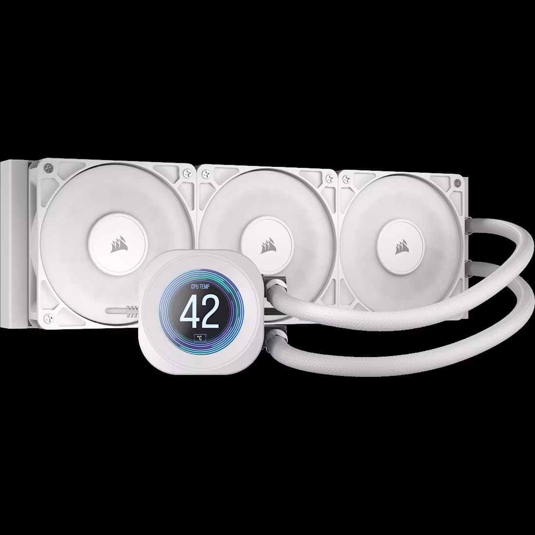 Corsair Nautilus RS LCD Water Cooler 360mm Branco