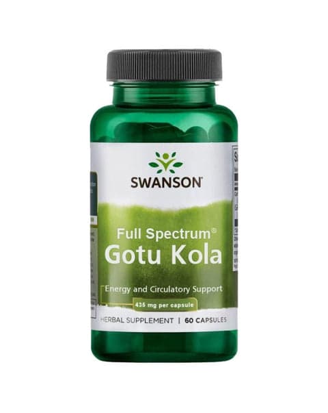 Swanson Gotu Kola, 435mg 60 Cápsulas
