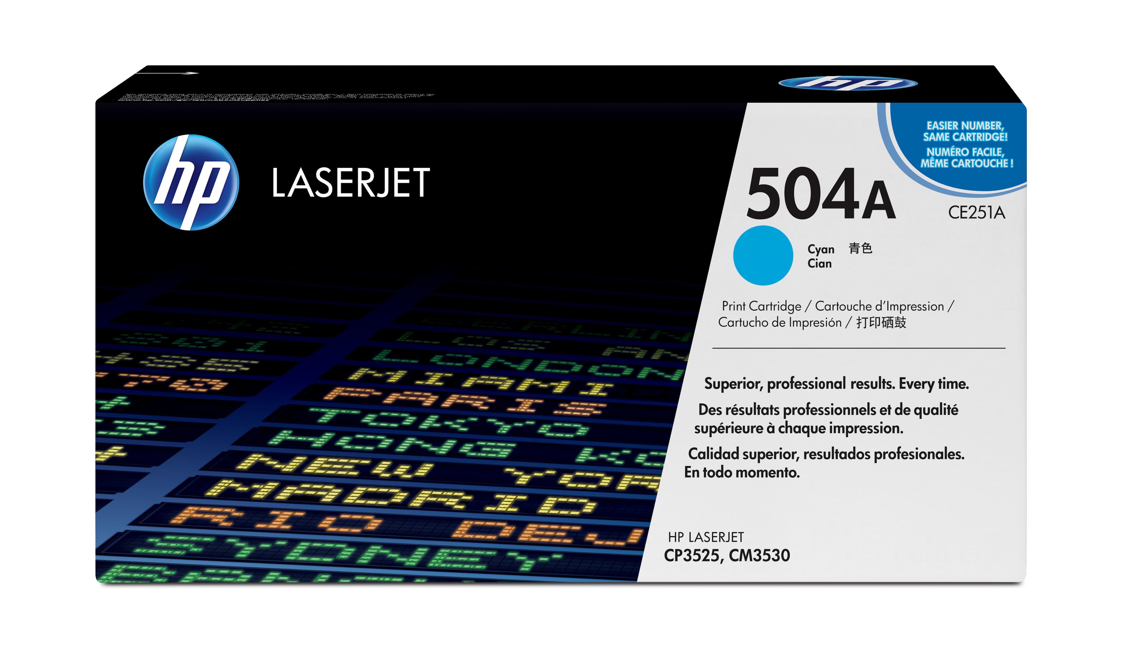 HP 504A Cyan CE251A