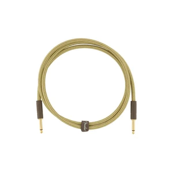 Fender Cabo Deluxe Tweed Natural 1,5m Jack Mono Para Jack Mono