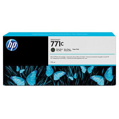 Tinteiro HP 771C Matte Black B6Y07A