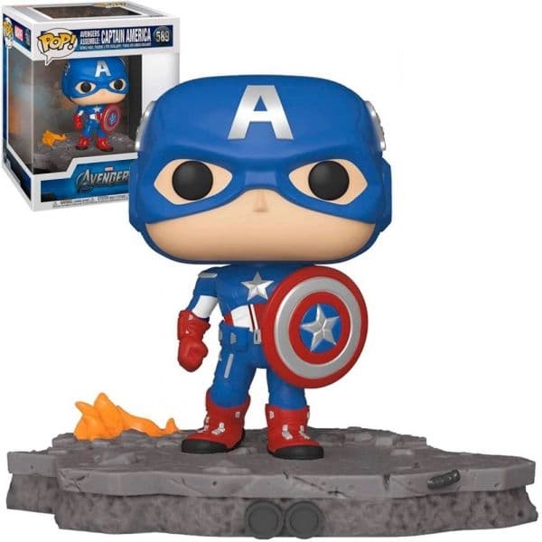 Funko POP! Avengers Assemble: Captain America #589