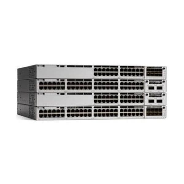 Cisco Catalyst 9300L - Network Advantage - Switch - L3 - Managed - 48 X 10/100/1000 (poe+) + 4 X Gigabit Sfp (uplink) - Rack-mountable - Poe+ (505 W) - C9300L-48P-4G-A